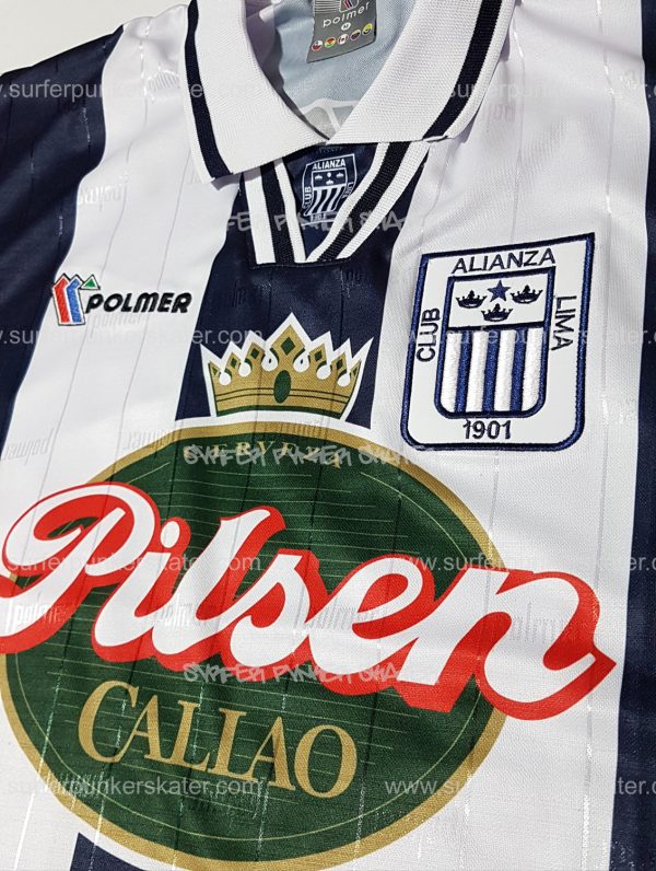 Camiseta de Alianza Lima del año 1995 usado por los Potrillos