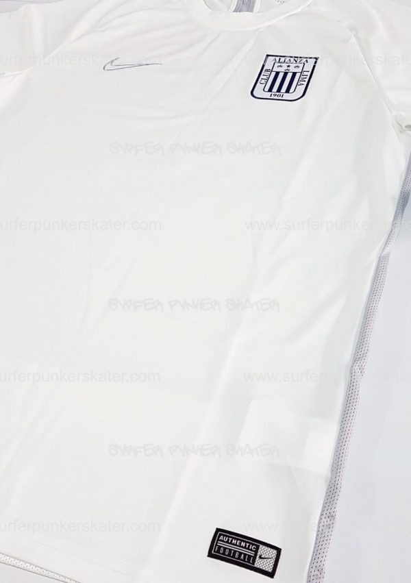 Camiseta de entrenamiento de Alianza Lima color blanco