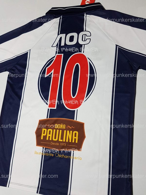 Camiseta de Alianza Lima en el reecuentro de Waldir Saenz